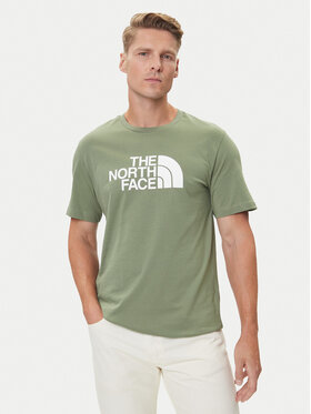 The North Face The North Face T-Shirt Easy NF0A8A6C Zielony Regular Fit