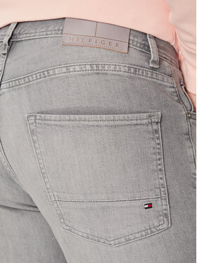 Tommy Hilfiger Jeans Hlače Denton MW0MW34513 Siva Straight Fit