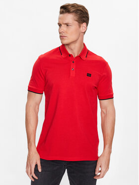 Hugo Hugo Polo 50490775 Czerwony Slim Fit