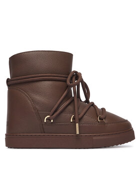 Inuikii Inuikii Śniegowce Full Leather Wedge 1001.004.0092 Brązowy ciemny