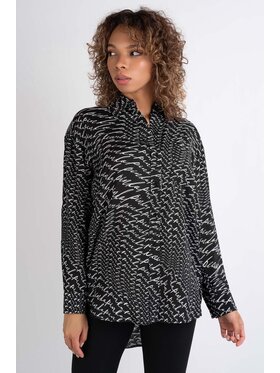 PINKO Pinko Koszula Cricchetto Czarny Regular Fit