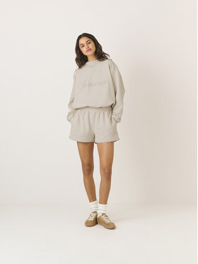 La Mania La Mania Szorty sportowe MICA Beżowy Classic Fit