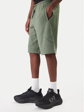 EA7 Emporio Armani EA7 Emporio Armani Pantaloncini sportivi 7M001491 AF17787 U7235 Verde Regular Fit