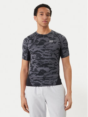 Under Armour Under Armour Tricou tehnic HeatGear® Printed 6009657 Negru Slim Fit