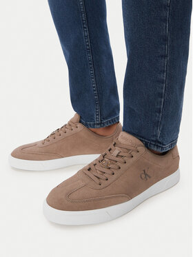 Calvin Klein Calvin Klein Sneakersy Low Prof Cupsole Wt Su HM0HM02201 Beżowy