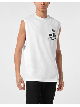 PHILIPP PLEIN PHILIPP PLEIN T-Shirt 25559 Biały Regular Fit