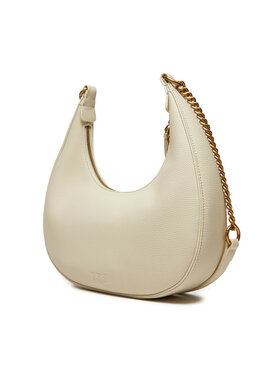 PINKO Torbica Brioche Hobo Classic AI 24-25 PLTT 101526 A29Q Écru