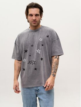 MyStars MyStars T-Shirt 131059 Szary Oversize