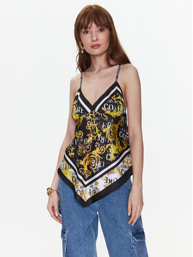 Versace Jeans Couture Versace Jeans Couture топ 74HAM2A5 Черен Regular Fit