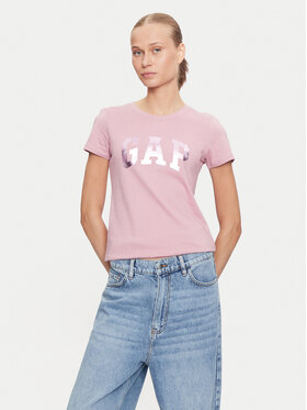 Gap Gap T-shirt 417797-13 Ružičasta Regular Fit