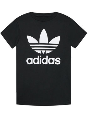 adidas adidas T-shirt Trefoil DV2905 Crna Regular Fit