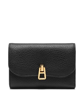 Coccinelle Coccinelle Малък дамски портфейл Grain.Lea E2 MQF 11 66 01 Черен