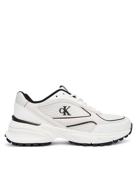 Calvin Klein Calvin Klein Sportcipők Hike Runner Mesh Mix Met Mg YW0YW02009 Fehér