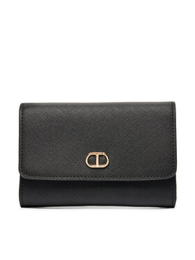 TWINSET TWINSET Velká dámská peněženka 242TL8041 Černá