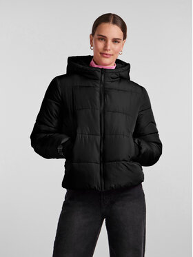 Pieces Pieces Zimné bundy 17115626 Čierna Regular Fit