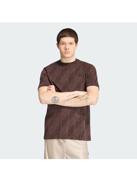 adidas adidas T-Shirt 164802 Brązowy Regular Fit