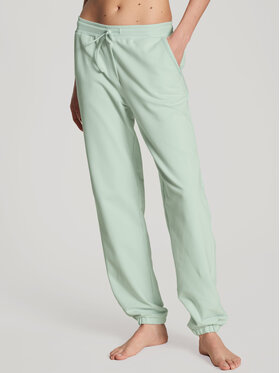 Calida Calida Teplákové nohavice 29857 Zelená Comfort Fit