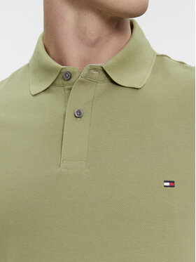 Tommy Hilfiger Polo 1985 MW0MW17770 Zelena Regular Fit