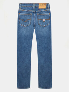 Guess Jeans Hlače L2YA16 D4GV0 Modra Skinny Fit