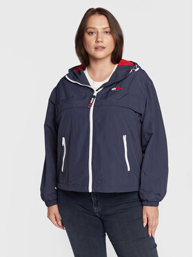 Tommy Jeans Curve Tommy Jeans Curve Prijelazna jakna DW0DW13024 Tamnoplava Regular Fit