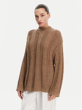 Tommy Hilfiger Tommy Hilfiger Sweater WW0WW44486 Barna Relaxed Fit