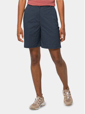 Jack Wolfskin Jack Wolfskin Σορτς υφασμάτινο Desert 1505312 Σκούρο μπλε Relaxed Fit