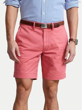 Polo Ralph Lauren Polo Ralph Lauren Bavlnené šortky 710799213014 Ružová Slim Fit