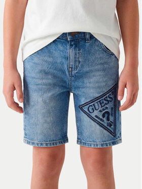Guess Guess Pantaloncini di jeans L6GD18 D41E0 Blu Regular Fit