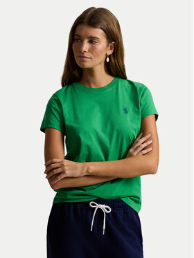 Polo Ralph Lauren Polo Ralph Lauren T-shirt 211B14605016 Zelena Classic Fit