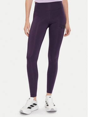 adidas adidas Легінси Train Essentials Big Logo JX4758 Фіолетовий Slim Fit