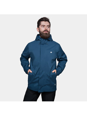 Alpinus Alpinus Kurtka przeciwdeszczowa Arys Niebieski Regular Fit