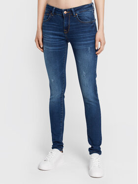 LTB LTB Jeansy Nicole 51244 15091 Modrá Super Skinny Fit