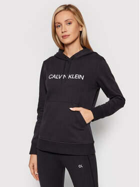 Calvin Klein Performance Calvin Klein Performance Bluza 00GWF1W311 Czarny Regular Fit