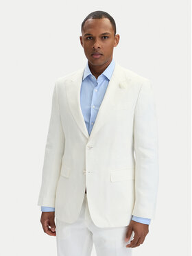 BOSS BOSS Sako Hutson Peak 262 50561857 Bílá Slim Fit