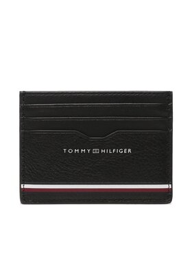 Tommy Hilfiger Tommy Hilfiger Custodie per carte di credito Th Central Cc Holder AM0AM11257 Nero