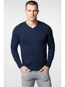 Próchnik Próchnik Sweter PM6 SW073223000120 Granatowy Regular Fit