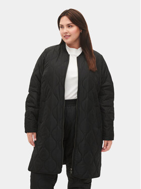 Zizzi Zizzi Преходно яке CA61237H Черен Regular Fit
