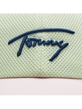 Tommy Jeans Kapa S šiltom AW0AW14605 Zelena