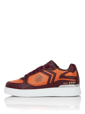 PHILIPP PLEIN PHILIPP PLEIN Sneakersy 31318 Bordó