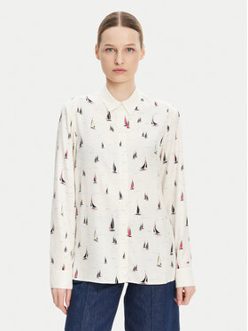 Tommy Hilfiger Tommy Hilfiger Ing WW0WW44036 Ekru Relaxed Fit