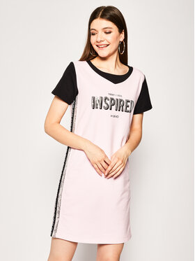 Liu Jo Sport Liu Jo Sport Každodenné šaty TA0020 F0802 Ružová Regular Fit
