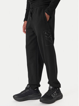 EA7 Emporio Armani EA7 Emporio Armani Teplákové nohavice 7M001492 AF17787 UC001 Čierna Regular Fit