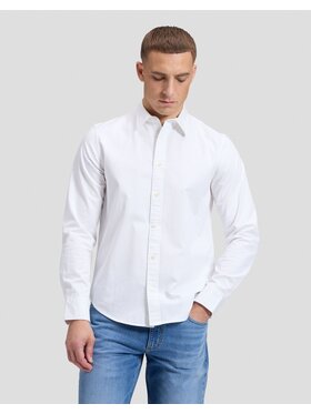 Lee Lee Koszula SHIRT Biały Regular Fit