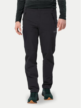 Jack Wolfskin Jack Wolfskin Pantaloni outdoor Glastal 1508531 Negru Regular Fit