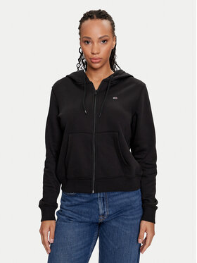 Tommy Jeans Tommy Jeans Суитшърт Flag DW0DW19729 Черен Regular Fit