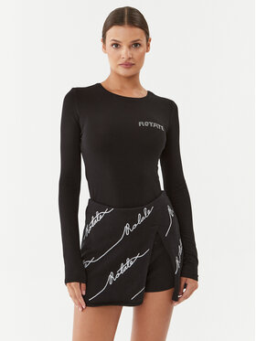 ROTATE ROTATE Palaidinė Logo 111220100 Juoda Slim Fit