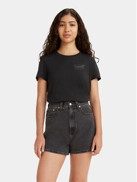Levi's® Levi's® T-Shirt The Perfect 17369-2435 Μαύρο Standard Fit