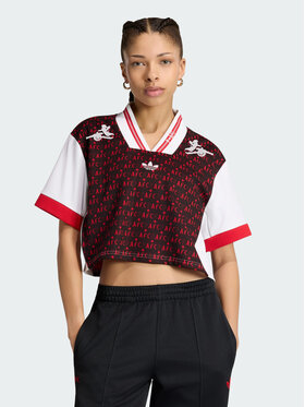 adidas adidas Koszulka techniczna 162156 Czarny Loose Fit