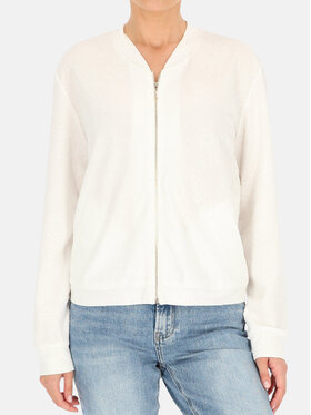 L’AF L’AF Bluza Poli Biały Relaxed Fit