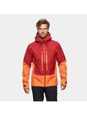Alpinus Alpinus Kurtka hardshell Besso Czerwony Regular Fit